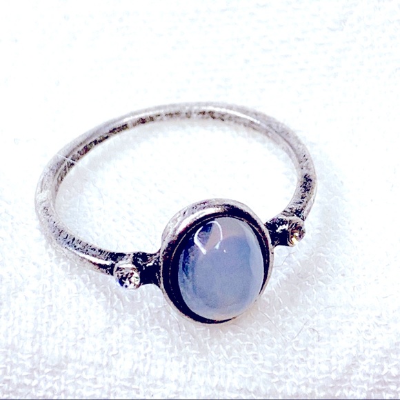 Jewelry - White Moonstone Rhinestone Ring